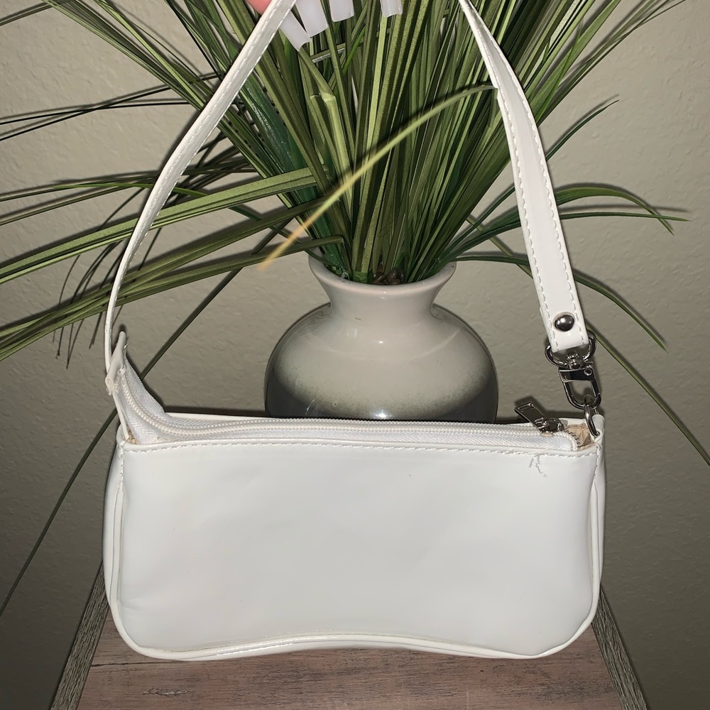White purse